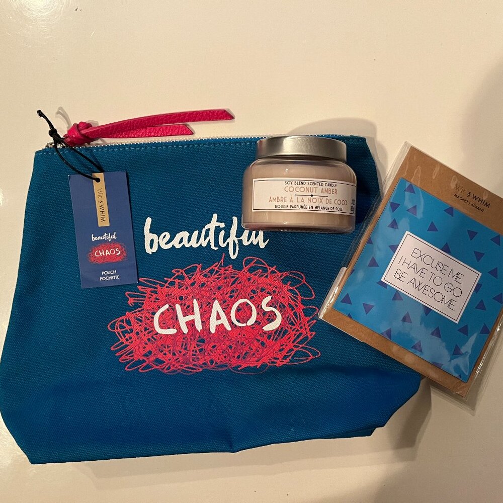 Whit & Wim Pouch & Magnet (and‎ Candle) (new/h/x)